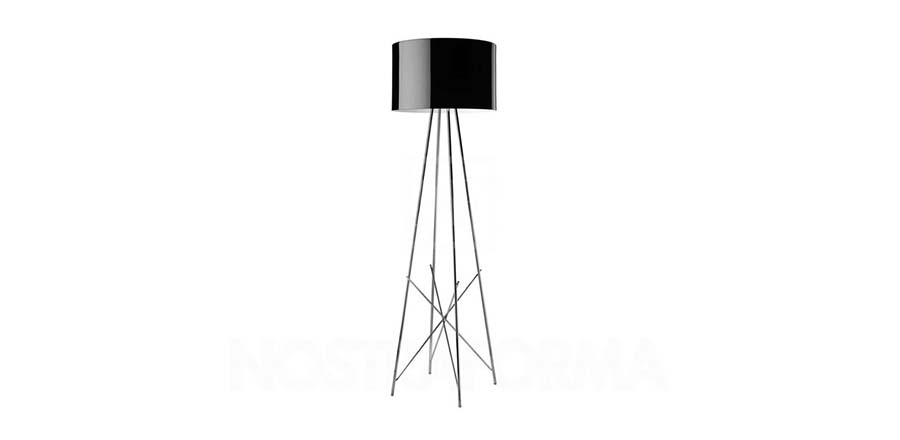 现代经典灯饰|落地灯|办公家具|Ray F1 floor lamp black | Flos复制版现代落地灯 CGL9007