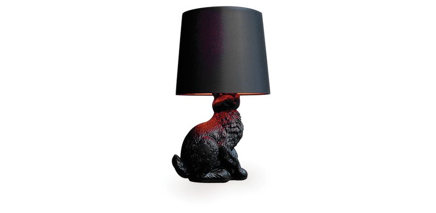 [开云手机入口 - 灯饰|台灯|办公家具|开云中国家具|Moooi Rabbit Lamp 黑兔台灯]