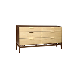 科普兰soho 6抽梳妆台 copeland soho 6 drawer dresser