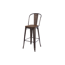 tolix高背吧凳 tolix high back bar stool